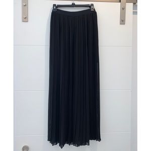 Sheer maxi skirt